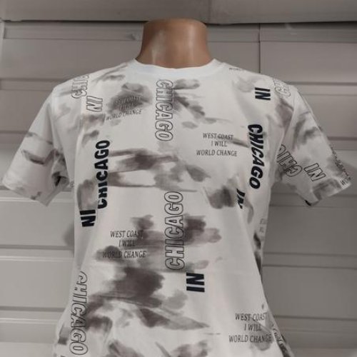 Футболка Panda (S-2XL) 1817 white (лето) Panda 1817 white