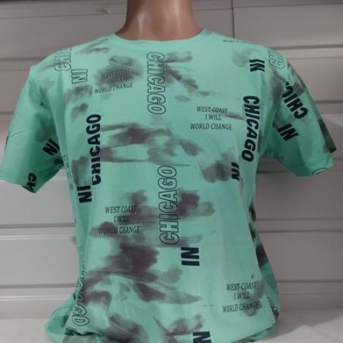 Футболка Panda (S-2XL) 1818 mint (лето) Panda 1818 mint