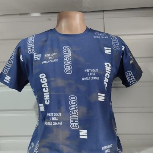 Футболка Panda (S-2XL) 1821 blue (лето) Panda 1821 blue