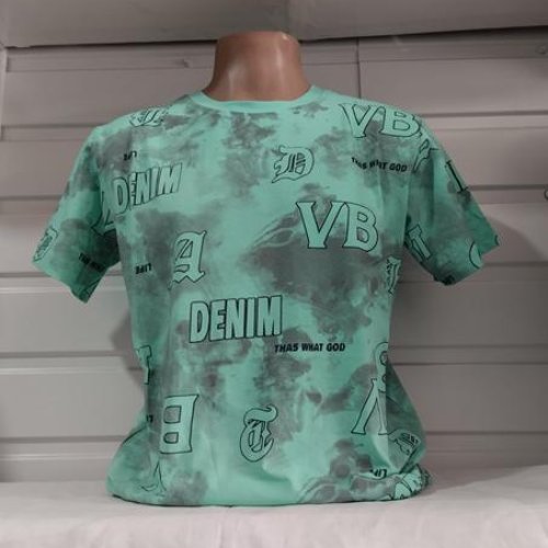 Футболка Panda (S-2XL) 1822 mint (лето) Panda 1822 mint