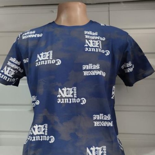 Футболка Panda (S-2XL) 1829 blue (лето) Panda 1829 blue