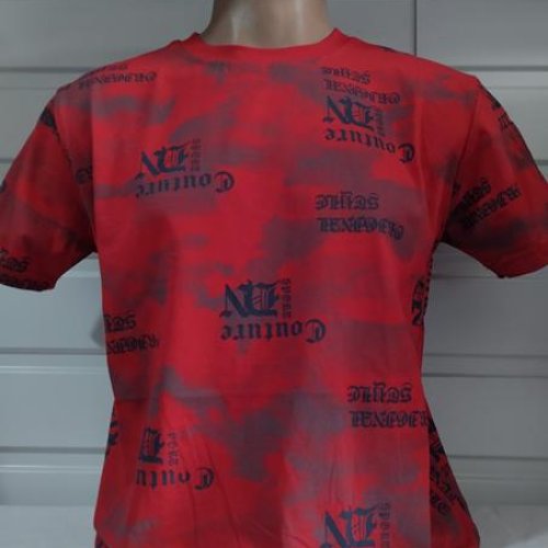 Футболка Panda (S-2XL) 1833 red (лето) Panda 1833 red