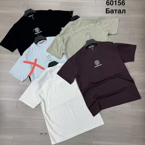 Футболка Minh (4XL-7XL) 60156 black (лето) Minh 60156 black