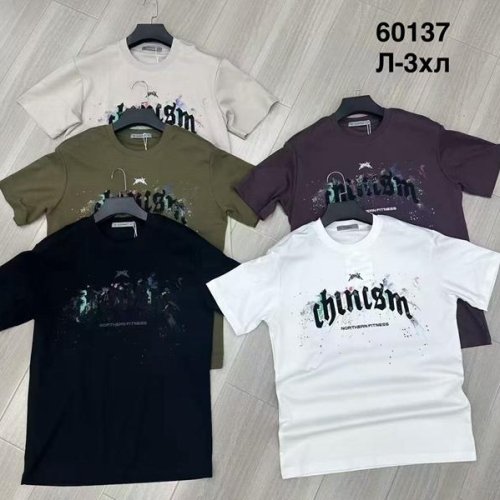 Футболка Minh (L-XL) 60173 white (лето) Minh 60173 white