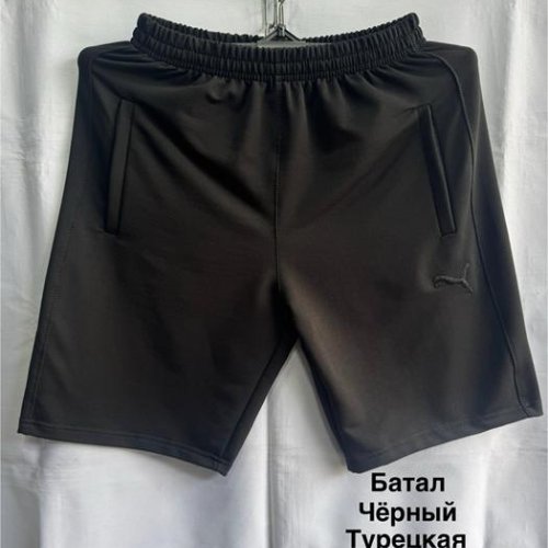 Шорты Minh (56-64) MH730 black (лето) Minh MH730 black