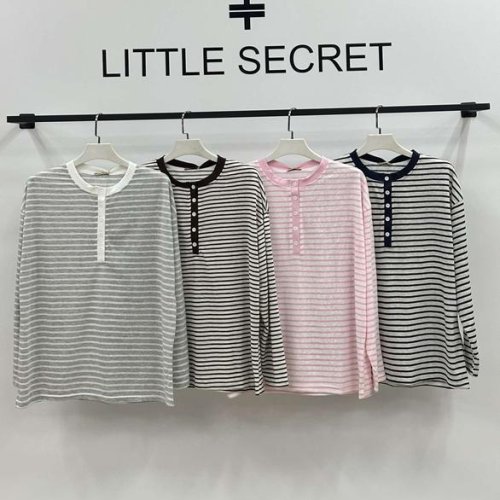 Свитер Little Secret (one size) 10305 grey-white (деми) Little Secret 10305 grey-white