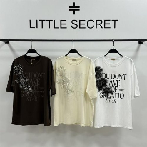 Футболка Little Secret (one size) 10433 brown (лето) Little Secret 10433 brown