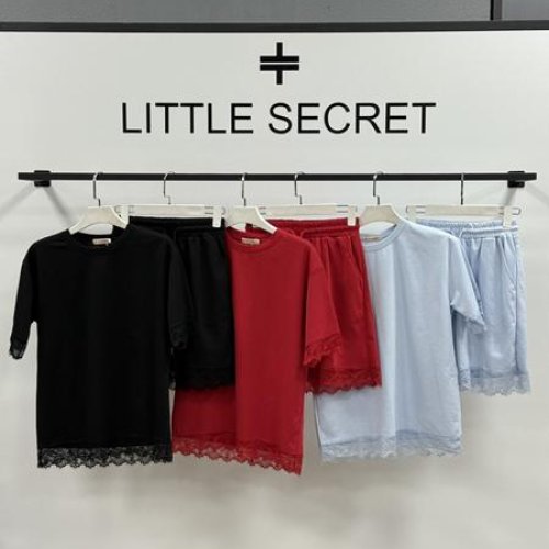 Костюм Little Secret (M-XL) 10493 black (лето) Little Secret 10493 black
