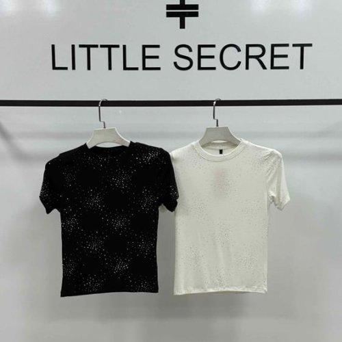 Футболка Little Secret (S-L) 2040 black (лето) Little Secret 2040 black