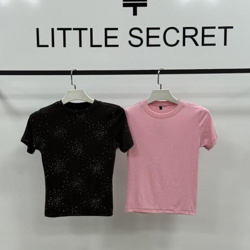 Футболка Little Secret (S-L) 2040 pink (лето) Little Secret 2040 pink