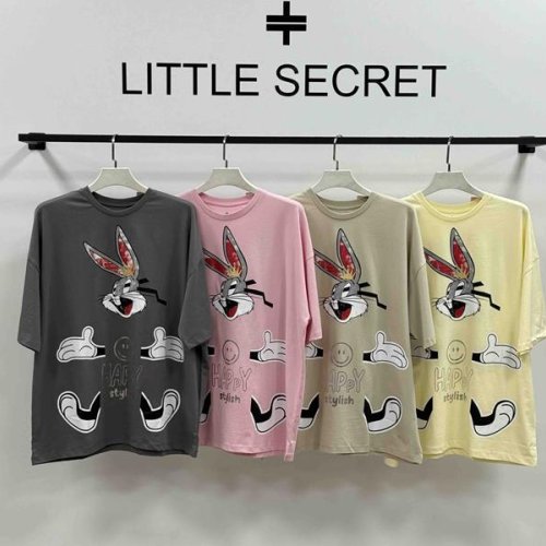 Футболка Little Secret (one size) 500441 grey (лето) Little Secret 500441 grey