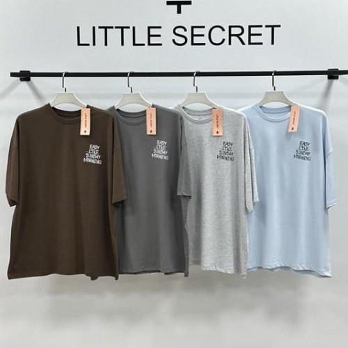 Футболка Little Secret (one size) 500457 brown (лето) Little Secret 500457 brown