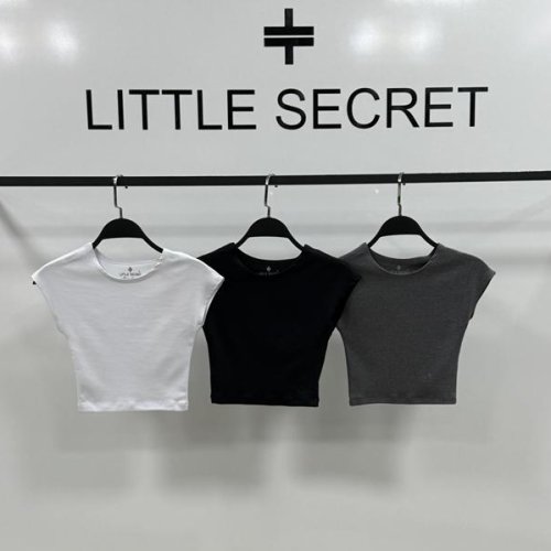 Топ Little Secret (S-L) 600113 grey (лето) Little Secret 600113 grey