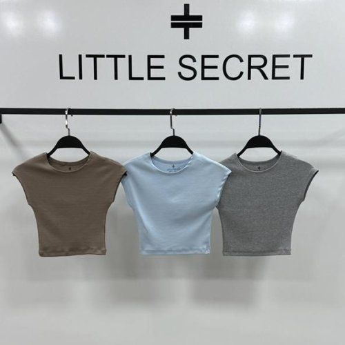 Топ Little Secret (S-L) 600113 l.grey (лето) Little Secret 600113 l.grey