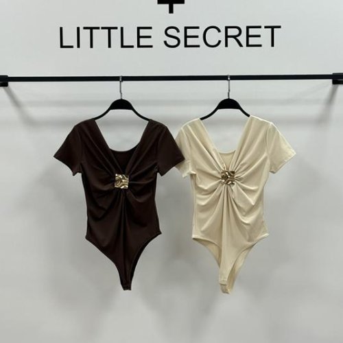 Боди Little Secret (S-M) 627 beige (лето) Little Secret 627 beige
