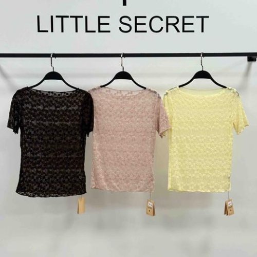 Футболка Little Secret (one size) 666-1 yellow (лето) Little Secret 666-1 yellow