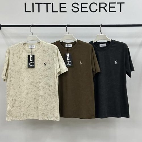 Футболка Little Secret (M-3XL) K1009 d.grey (лето) Little Secret K1009 d.grey