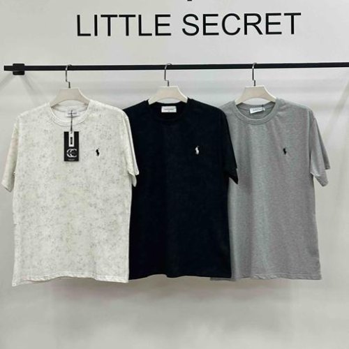 Футболка Little Secret (M-3XL) K1009 grey (лето) Little Secret K1009 grey