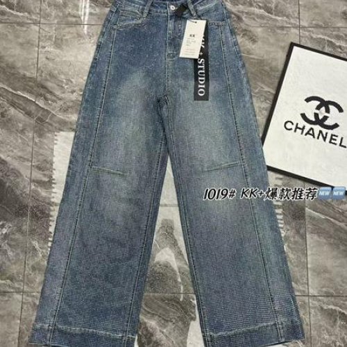 Джинсы Trend (M-XL) 1019 blue (деми) Trend 1019 blue