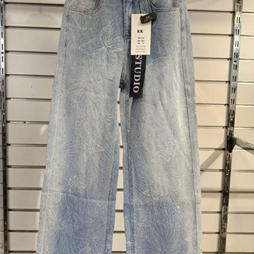 Джинсы Trend (M-XL) 2036 l.blue (деми) Trend 2036 l.blue