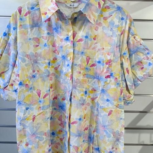 Рубашка Trend (one size) TR319 yelow (лето) Trend TR319 yelow