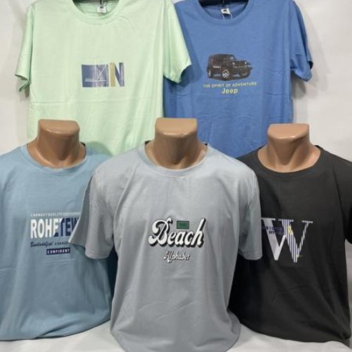 Футболка Sabihina (XL-3XL) SB1962 l.blue (лето) Sabihina SB1962 l.blue