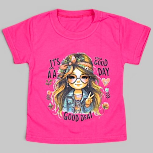 Футболка Kir15 (92-122) 112265 рожевий (лето) Kir15 112265 рожевий