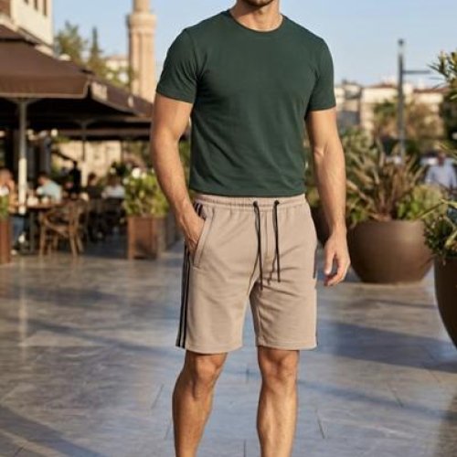 Шорты Mary Poppins (M-4XL) 7513 beige (лето) Mary Poppins 7513 beige