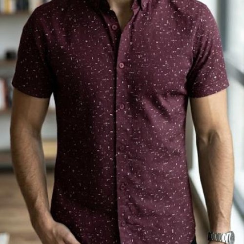 Рубашка Mary Poppins (S-2XL) 7526 wine (лето) Mary Poppins 7526 wine