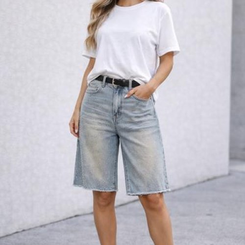 Бриджи X-Ray (S-2XL) 77917 l.blue (лето) X-Ray 77917 l.blue