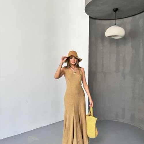 Сарафан X-Ray (S-L) 8335 beige (лето) X-Ray 8335 beige