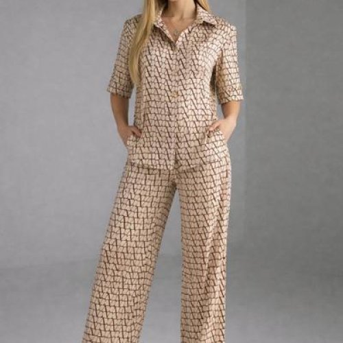 Костюм Deliv (M-XL) 612 beige (лето) Deliv 612 beige