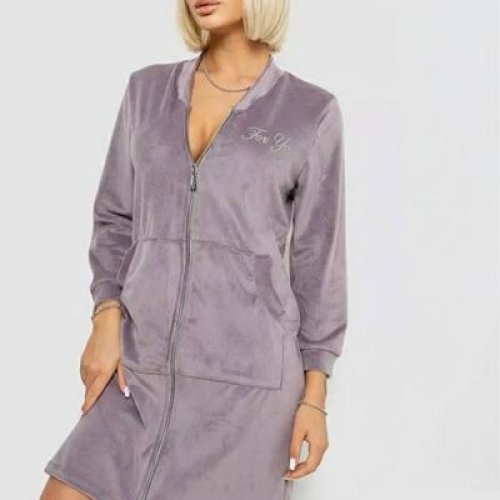 Халат BAT (46-52) 1022-9 grey (деми) BAT 1022-9 grey