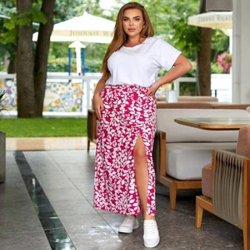 Юбка BAT (48-54) 11-14 crimson (лето) BAT 11-14 crimson