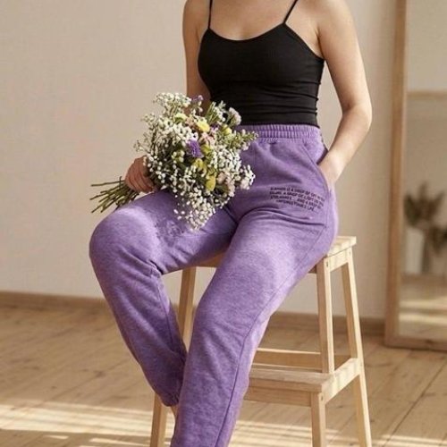 Штаны спорт BAT (42-46) 1537 purple (деми) BAT 1537 purple