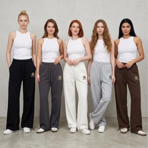 Штаны спорт Шаолинь (M-XL) Q214 brown (деми) Шаолинь Q214 brown