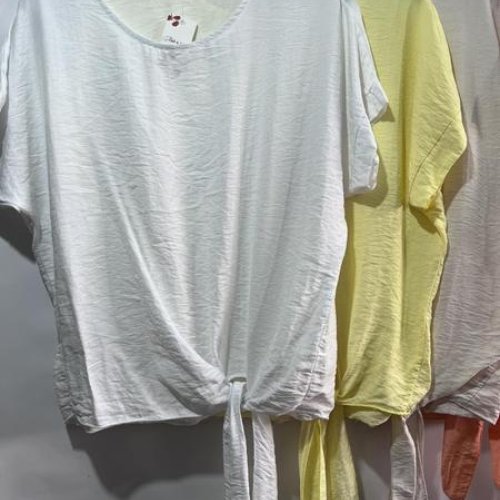 Футболка Emsweekis (46-50) E1647 yellow (лето) Emsweekis E1647 yellow