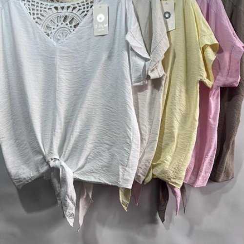 Футболка Emsweekis (46-50) E1652 pink (лето) Emsweekis E1652 pink