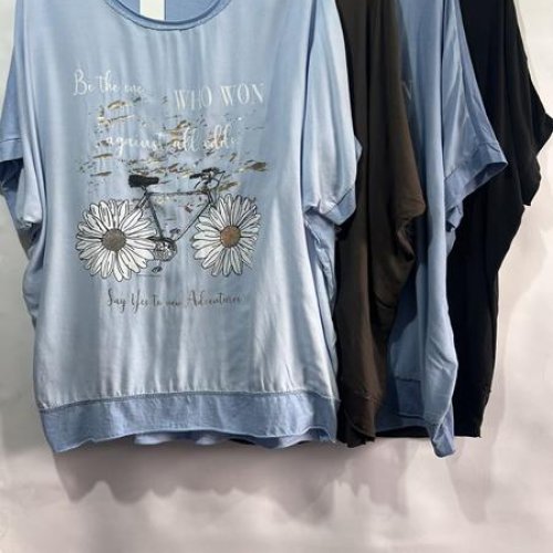 Футболка Emsweekis (54-58) E1618 l.blue (лето) Emsweekis E1618 l.blue