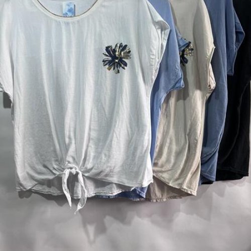 Футболка Emsweekis (50-54) E1679 l.blue (лето) Emsweekis E1679 l.blue