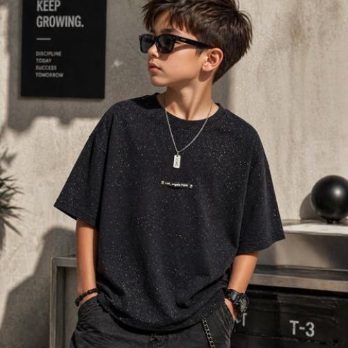 Футболка Major (130-170) 2A30111 black (лето) Major 2A30111 black