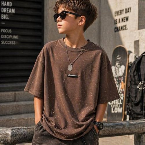 Футболка Major (130-170) 2A30111 brown (лето) Major 2A30111 brown