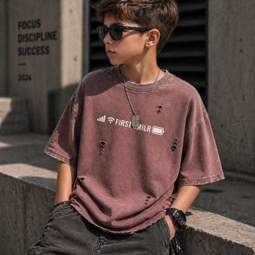 Футболка Major (120-170) 2A30106 wine (лето) Major 2A30106 wine