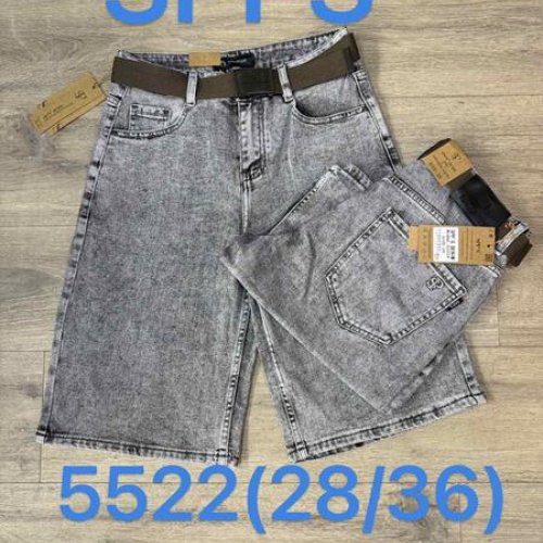 Шорты Maxim Jeans (28-36) 5522 grey (лето) Maxim Jeans 5522 grey