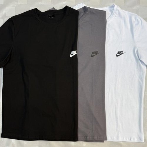 Футболка Shon (L-5XL) S3407 black (лето) Shon S3407 black