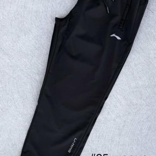 Штаны спорт Shon (48-56) 25 black (лето) Shon 25 black