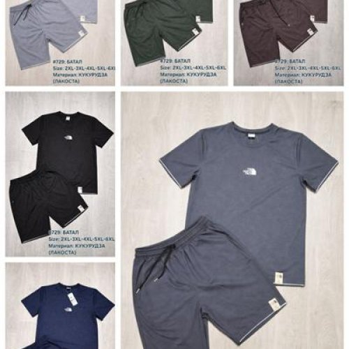 Костюм Shon (2XL-6XL) 729 navy (лето) Shon 729 navy