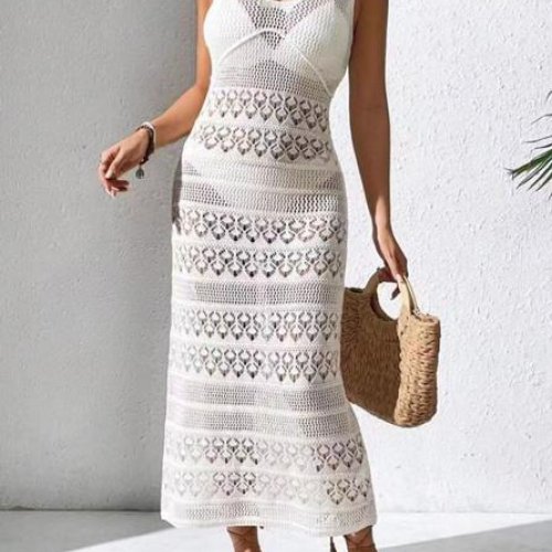 Сарафан DFK (one size) 1-287 white (лето) DFK 1-287 white