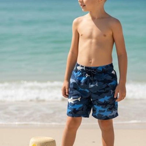 Плавки DFK (8-16) 6516 grey-l.blue (лето) DFK 6516 grey-l.blue