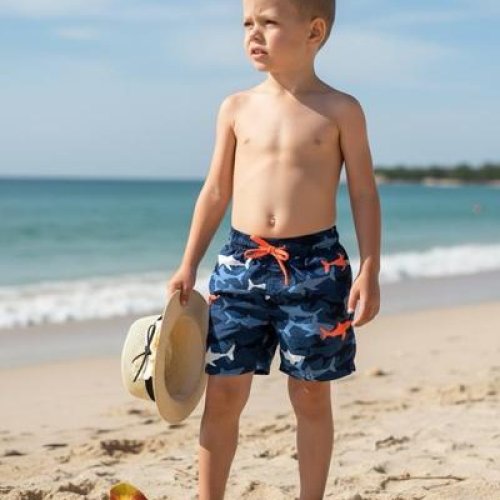 Плавки DFK (8-16) 6516 grey-orange (лето) DFK 6516 grey-orange